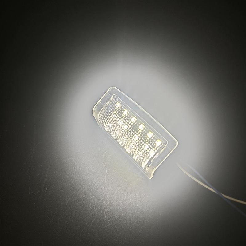 2PCS Car LED Door Welcome Light For Mercedes-Benz W176 W246 W204 W205 W212 W213 S212 W166 X166 X205 A0028201901
