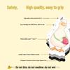Cute Round Duck Animal Soft Magnetic Stickers - 20-Piece Set for Home and Refrigerator Decoration
