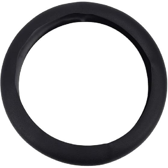 AUTOXBERT Силиконовая оплетка на руль Дышащая Нескользящая Защита руля автомобиля Автоаксессуар Украшение Универсальная Подходит для большинства автомобилей, внедорожников,