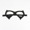 Catwoman Mask Masquerade, Face Cat Kitten Leather Mask for Women Women Girls Cosplay Mask for Halloween Carnival Party