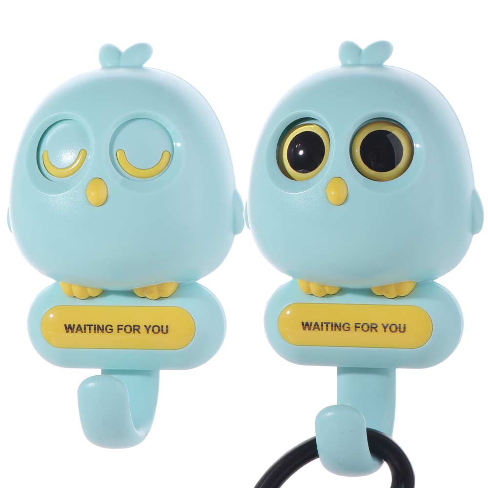 2pcs Self-adhesive Animal Decorative Hook Cartoon Wall Shlef Hanger  Storage Rack