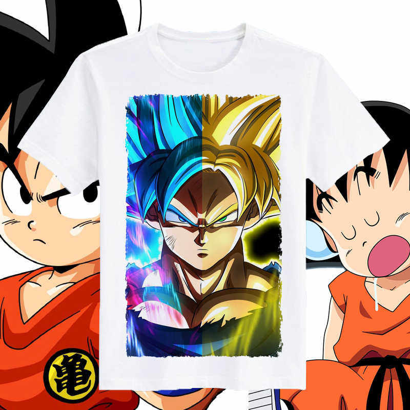 

2026 Summer Dragon Ball Z Gohan Super Saiyan 2 Unisexs TShirt Graphic 100 Cotton Oversized Breathable Casual Short Sleeve Tee S