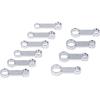 Tone Offset Wrench Adapter Set HFWA310 10 Pieces Durable Steel Tool Kit