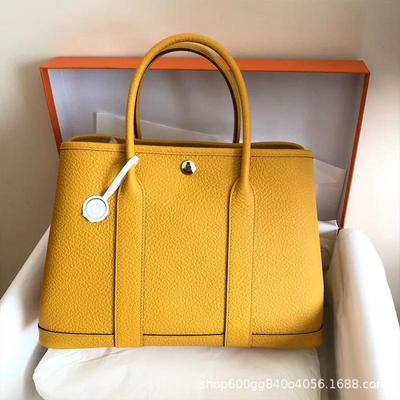 2023 Trendy Echtleder Gartentasche: Umhängetasche und Handtasche für Damen mit großem Fassungsvermögen