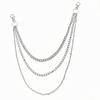 Cross-Border Hip-Hop Punk Star Pendant Tassel Metal Waist Chain