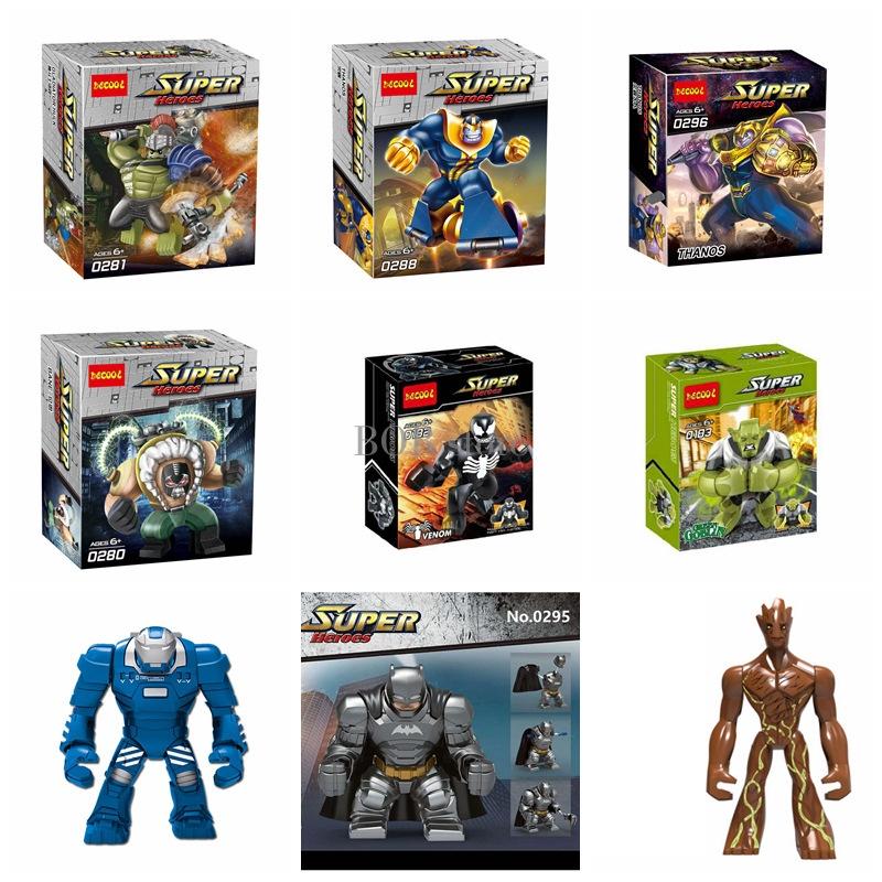 

TopLovely Minifigures Batman Fighter Avengers Hunk Building Block Игрушечная фигурка #2030