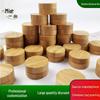 Bamboo Aluminum Light-proof Round Cream & Pill Box
