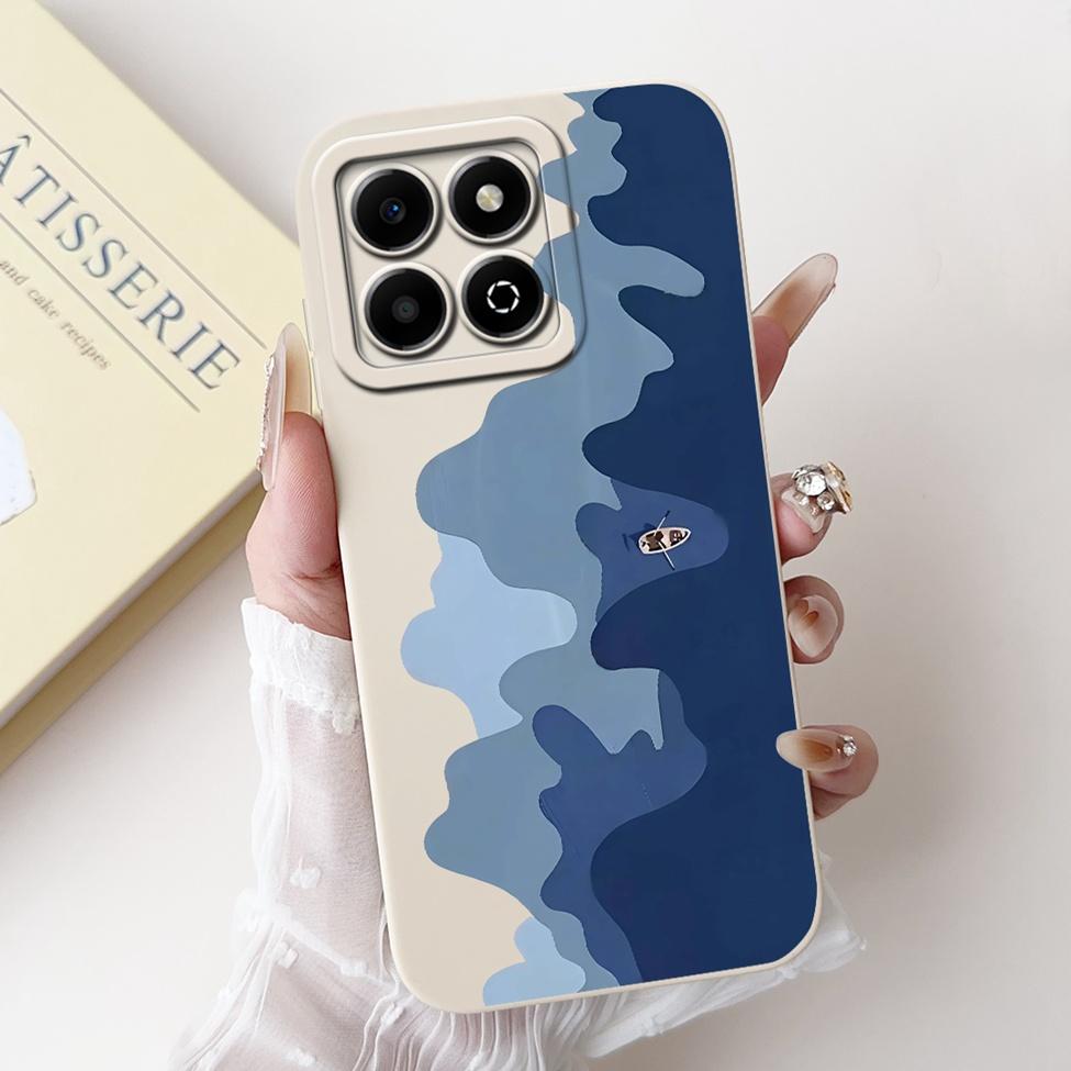 For Honor X6B Case Cover Silicone Fashion Luxury Cute Cartoon Cat Cool Painted Shockproof Phone Case For Honor JDY-LX1 JDY-LX2