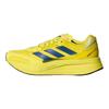 Adidas Adizero Boston 10 Comfortable Durable Supportive Non-Slip Low-Top Marathon Running Shoes Unisex sneaker Yellow Black KH7255