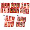 6pcs Chinese Style 2025 New Year Money Pocket Traditional Red Packets  Celebration Party
