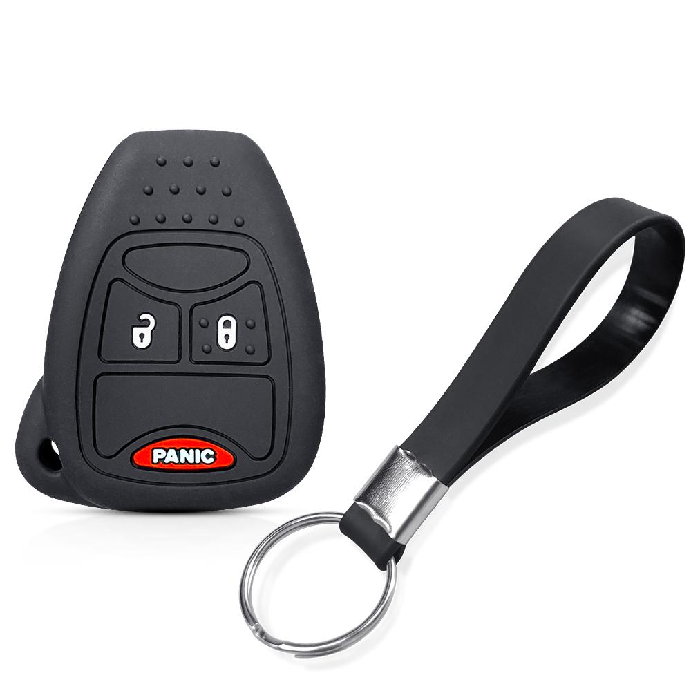 For Dodge Avenger Caliber Cool Bo For Jeep Grand Cherokee Compass Patriot For Chrysler 300c Voyager PT Cruiser Key Case Cover