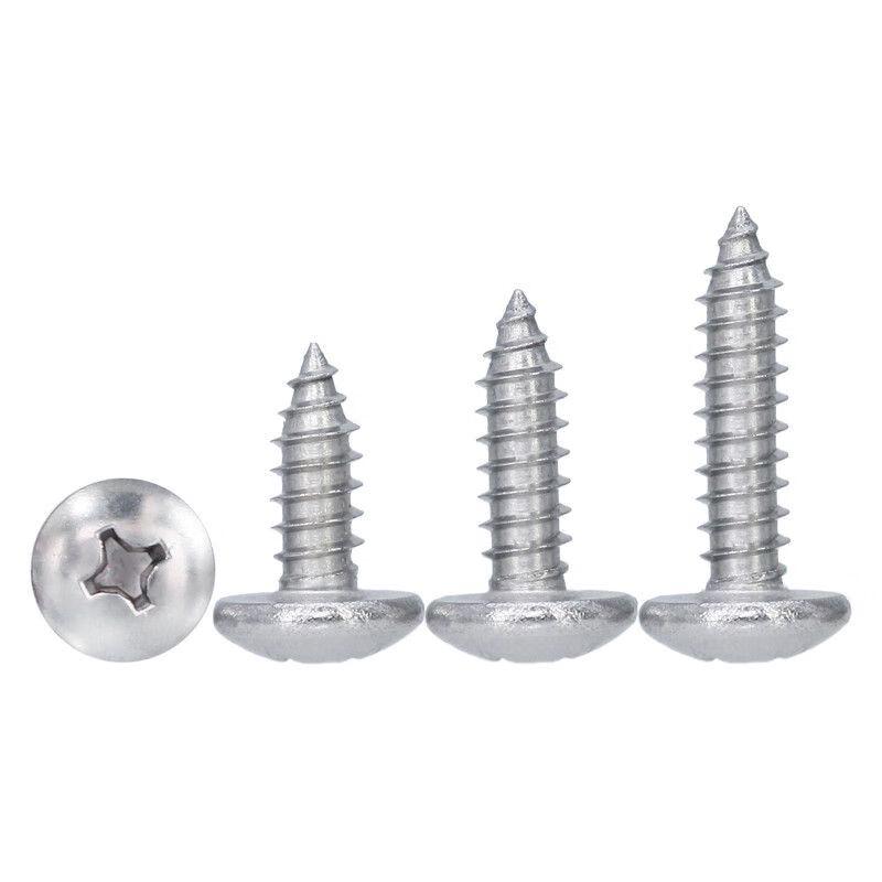 304 Stainless Steel Phillips Flat Head Self-Tapping Screws