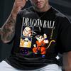 Dragon Ball Anime T-Shirt Herren Damen 2026 Sommer Baumwolle Kurzarm Tee Goku Grafikdruck Lässige Streetwear Tops Y2k Kleidung
