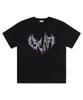 ESCAPEFROM Thorn Logo Print Oversized Short Sleeve T-Shirt Black