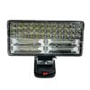 8inch For Makita 18V Li-ion Battery LED Work Light Flashlight Portable Emergency Flood Lamp Camping Lamp