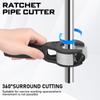Ratsche Rohrabschneider Zinklegierung Set für 8-29 mm Edelstahl Kupfer Kunststoff Aluminiumrohr mit 3 Ersatzschneidrädern