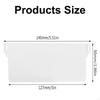 62KD Pack Of 10 Vertical Blind Bottom Weights Plastic Replacement For 127mm/5inch Slats White Plastic Replacement Spares
