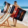 Supernatural Print Beach Towel, Large Soft Quick Dry Towel for Beach Camping Swimming