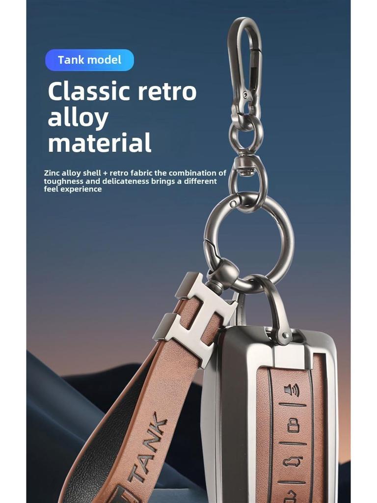 TANK 300/400/500 2024 Key Cover & Buckle, Great Wall-Compatible