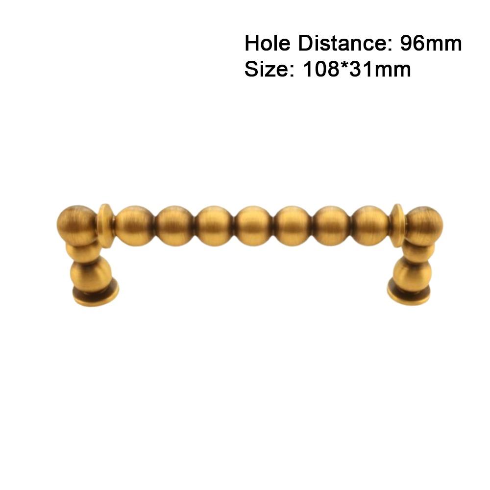 Hardware Handle Brass Cabinet Handle Creative Antique Drawer Knob Luxurious Copper Furniture Hardware Shoe Cabinet