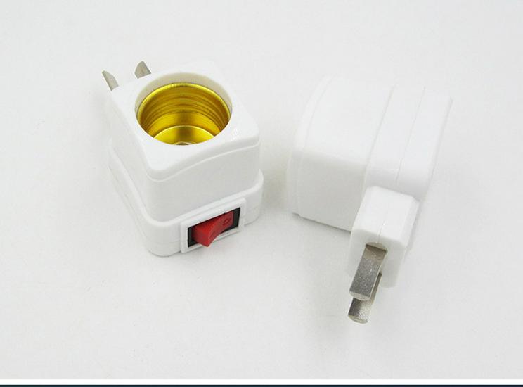 E27 Universal Flexible Extension LED Lamp Holder Converter