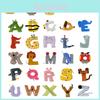 Alphabet Lore Plush Toy Stuffed Animal Doll Pendant For Toddler Xmas Gifts