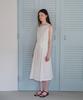 Button Belt Pouch Set Long Onepiece (Ivory)