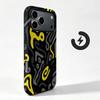 Magnetic Phone Case For Huawei Pura 80 90 70 60 50 Pro Plus Ultra Mate 80 70 60 50 Pro Abstract Graffiti 2 in 1 Film Cover