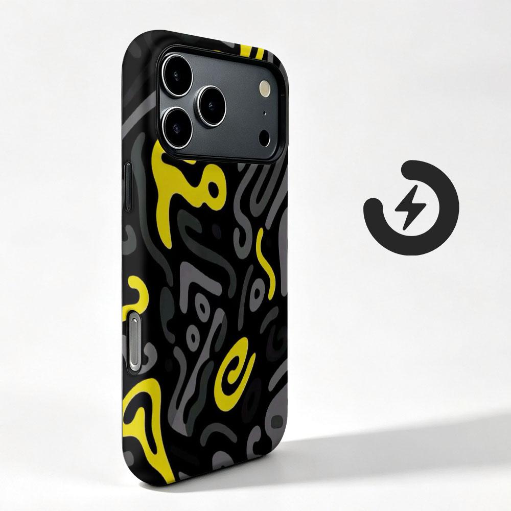 Magnetic Phone Case For Huawei Pura 80 90 70 60 50 Pro Plus Ultra Mate 80 70 60 50 Pro Abstract Graffiti 2 in 1 Film Cover