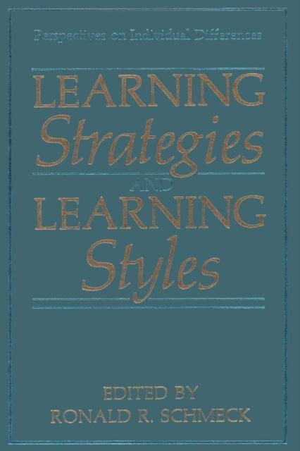 The Learning Strategies and Learning Styles Book