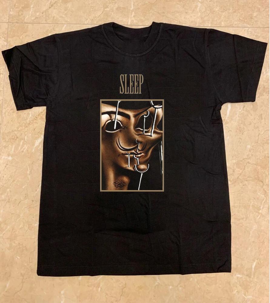 Sleep Band Black Cotton Shirt Full size S5XL Unisex T257 Unisex T-Shirt XXL