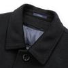 FAPAI Men's Business Wool Blend Overcoat