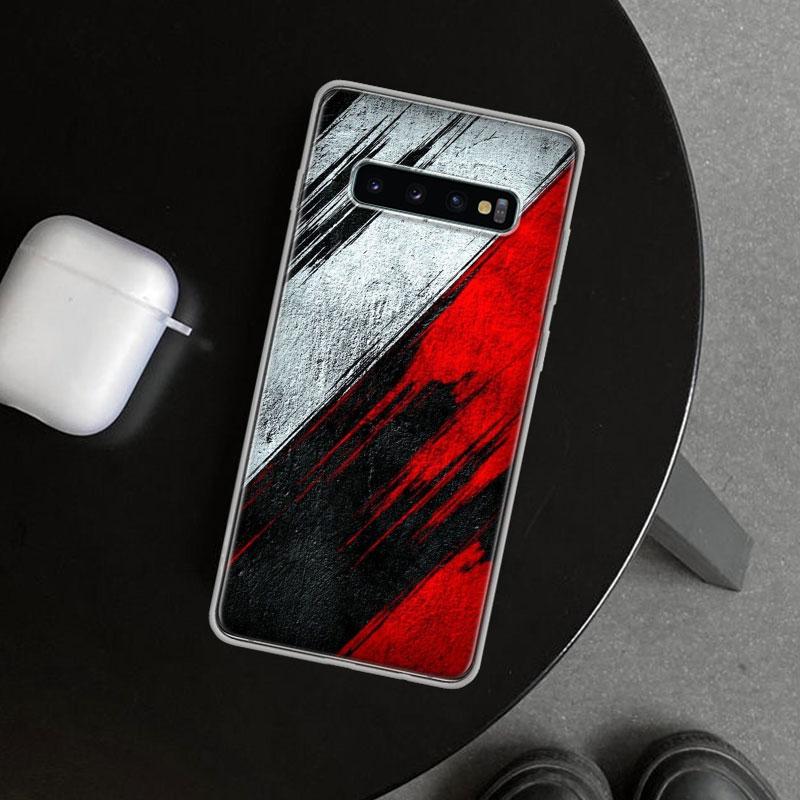 Poland Flag Phone Case Cover for Samsung Galaxy S26 S25 Edge S24 S23 Ultra S22 Plus S21 FE S20 + Art Customized Fundas Galaxy S2