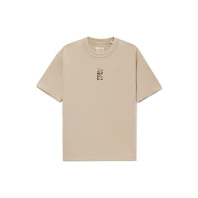 BADFIVE Year Of The Tiger Limited Edition Tiger Mountain Range Cartoon Print Loose Round Neck Short Sleeve T-Shirt Men Tops AHSS037-3