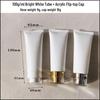 PE Soft Tube Face Wash Bottles with Acrylic Flip-Top, Available In 50/80/100/150ml