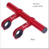 10/20/25/30cm Bicycle Handlebar Extended Bracket Bike Headlight Mount Bar Computer Holder Lamp Support Rack Alloy Fiber Stand