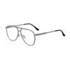 Classic Pilot Myopia Glasses Men Luxury Metal Frame Clear Blue Light Blocking Eyewears High-definition OfficeComputerGoggleUV400