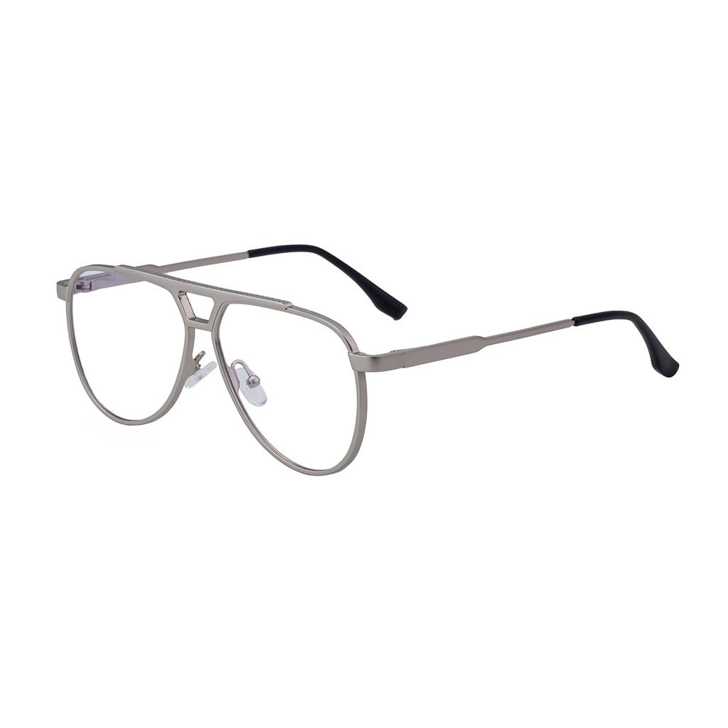 Classic Pilot Myopia Glasses Men Luxury Metal Frame Clear Blue Light Blocking Eyewears High-definition OfficeComputerGoggleUV400