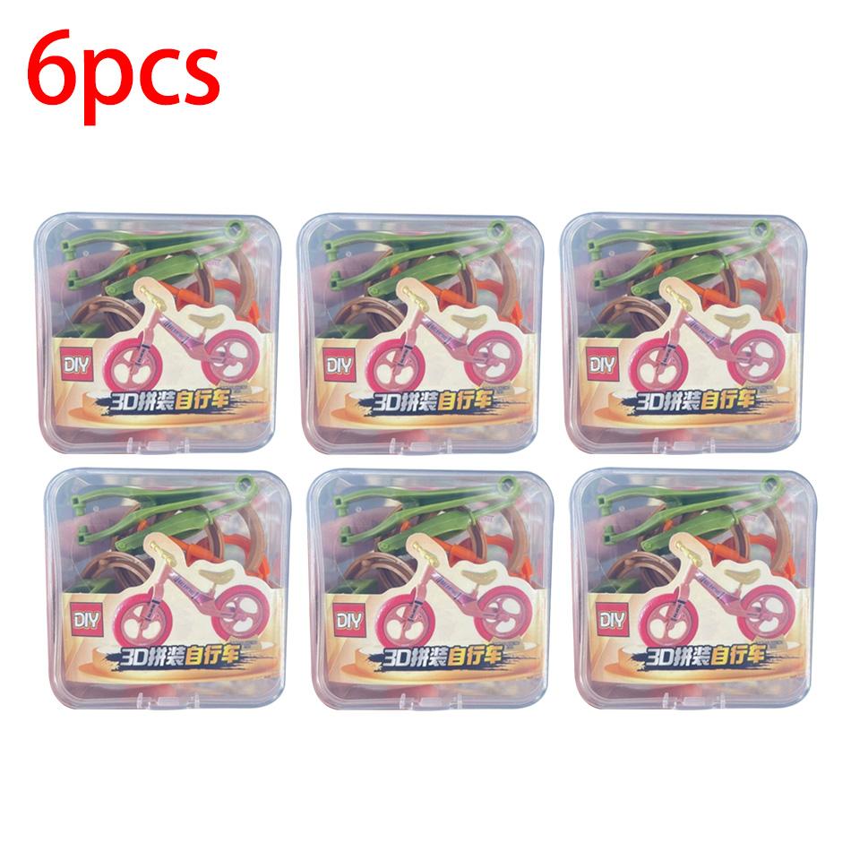 Plastics Assembled Balance Car Ornaments Radish Bike Balance Car Radish Mini Bike Assembled Professional