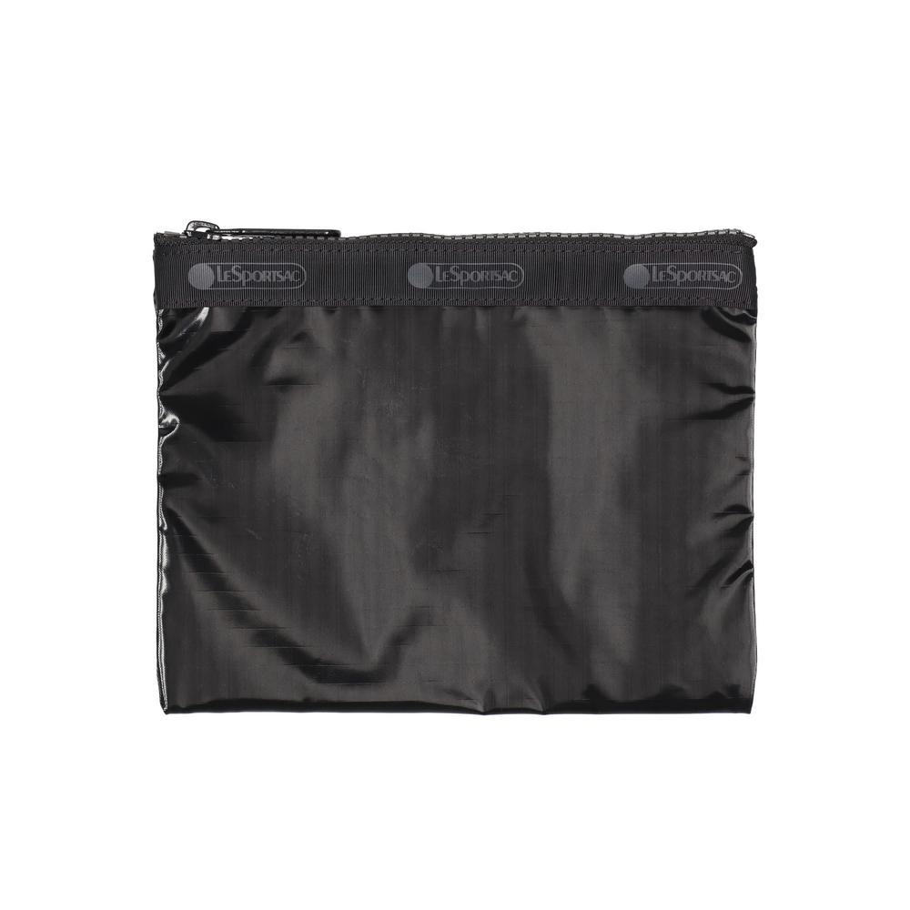 Lesportsac Black Shine Classic Hobo Bag [7520.M135]