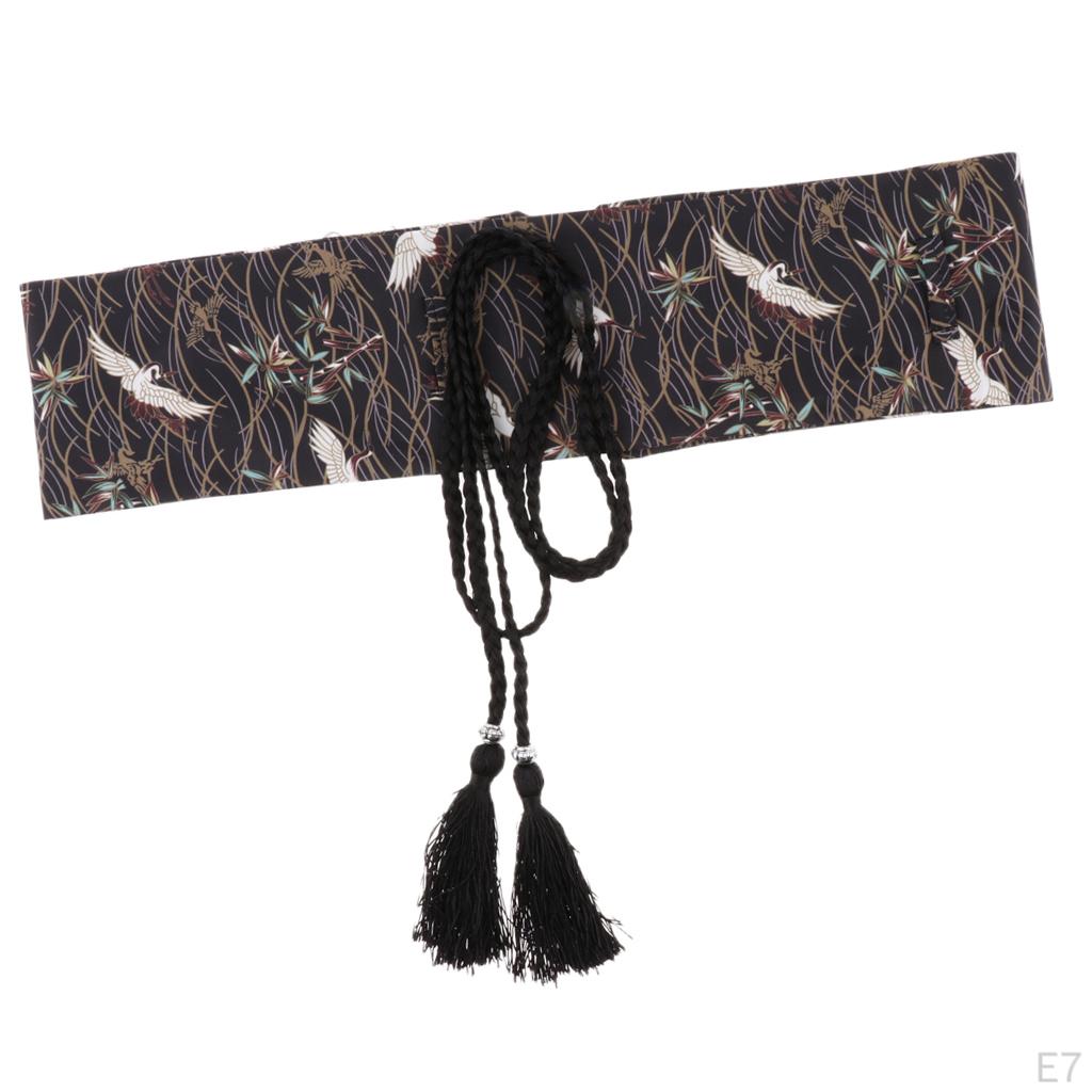 -Crowned Crane Waistband Corset Belt For Dress