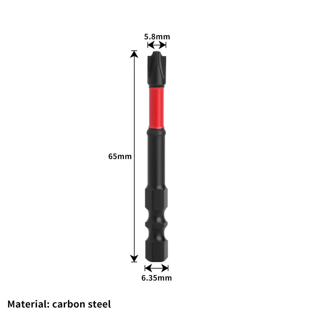 

65mm 110mm Magnetic Special Slotted Cross Screwdriver Bit Batch Head Nutdrivers FPH2 For Socket Switch Power Tool