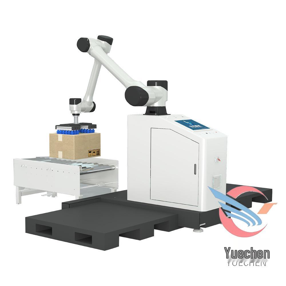 Fully Automated Collaborative Palletizing & Sorting Robot for Cardboard Box Manipulation & Industrial Stacking