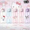 X&W Sanrio Tritan Material Space Cup 500mL Double Drinking Pop-up Lid Portable Water Cup Bubble Tea Cup Kids Water Bottle Cups