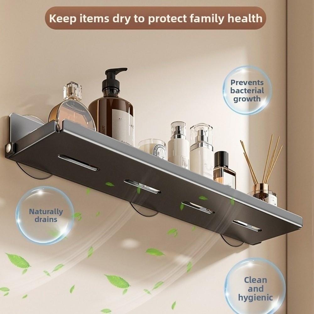 No Drilling Collapsible Storage Rack Suction Cup Drain Storage Rack Shower Storage Rack  Kitchen
