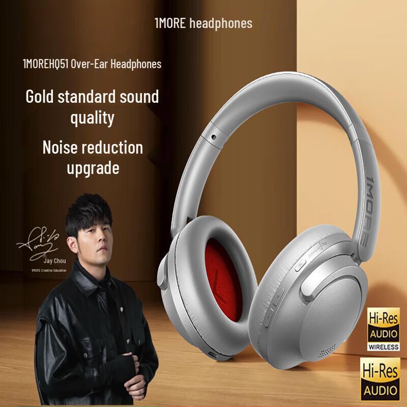 1MORE SonoFlow Pro HQ51 Aktivní potlačení hluku Bezdrátová Bluetooth sluchátka přes uši