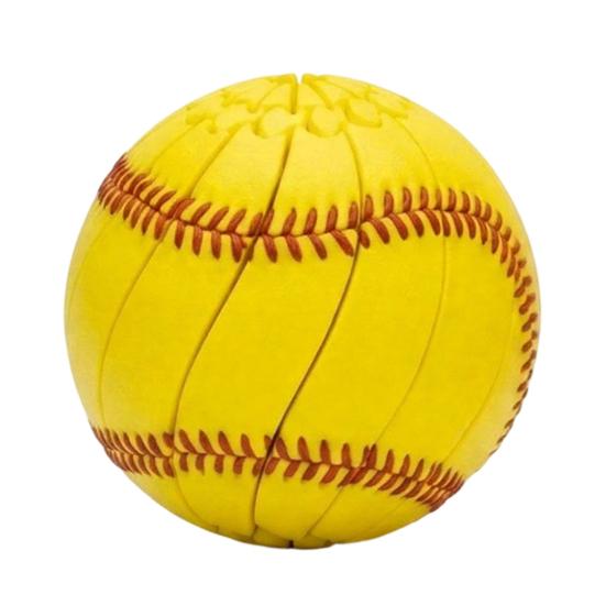 Yousheng 3D Printed Twisting Football Toy, Spiral Slippery Baseball Tennis Golf Basketball Toy, Stress Relief Rotating Fidget Sports Ball Desk Toy
