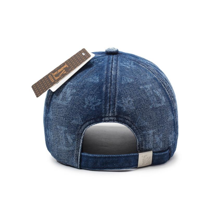 New denim baseball cap sports sunscreen men's and women's visors breathable versatile casual cap
