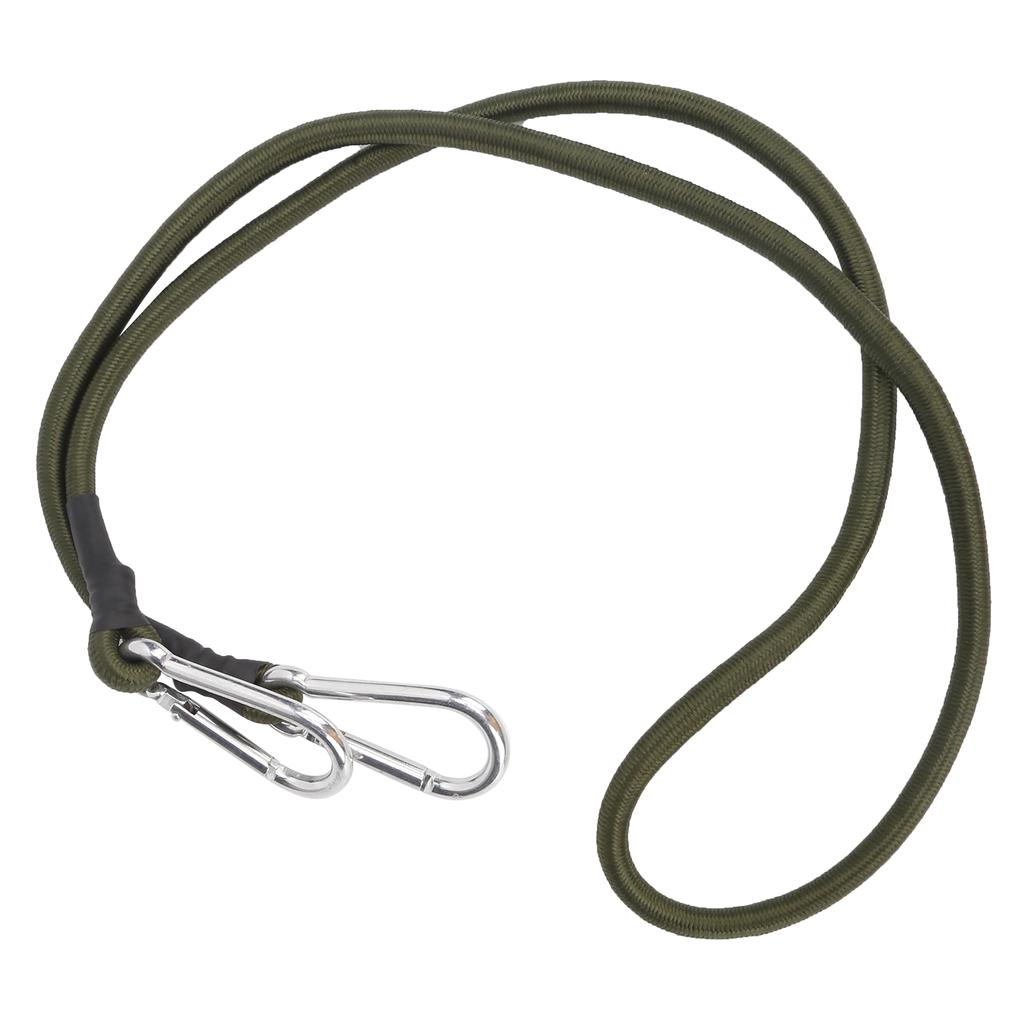 120cm bungee šňůry s háčky Heavy Duty popruhy Elastické gumové šňůry pro kempování a rybaření