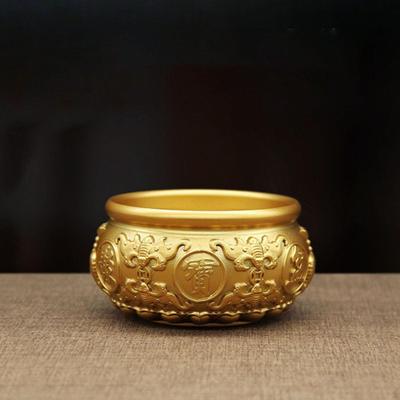Chinese Feng Shui Offering Bowl Decorative Piece for Housewarming Events